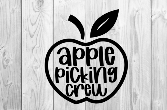 Apple Picking Crew SVG for T-Shirt Designs & Graphics
