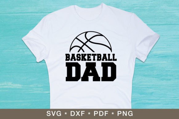 Basketball Dad SVG Graphics & T-Shirt Designs Review