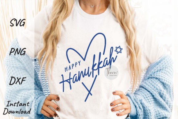 Hanukkah SVG & PNG Graphics for T-Shirt Designs