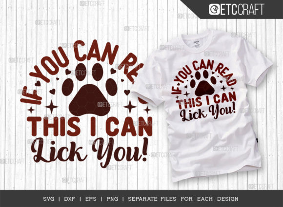 If You Can Read This I Can Lick You SVG Graphics